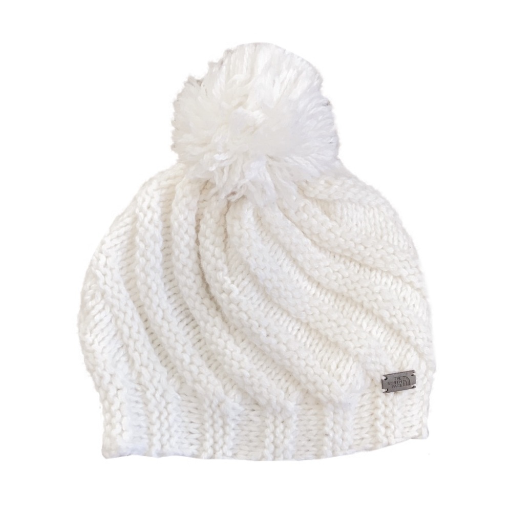 North Face Knit Pom Beanie